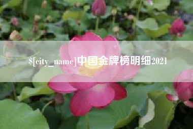 随州中国金牌榜明细2021