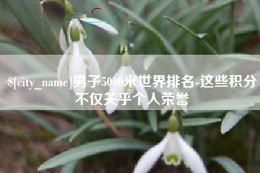 随州男子5000米世界排名-这些积分不仅关乎个人荣誉