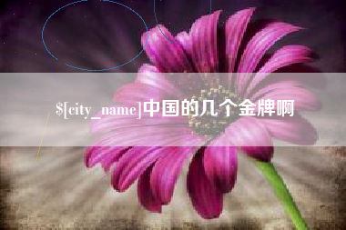 随州中国的几个金牌啊