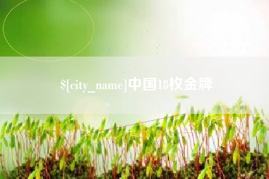 随州中国18枚金牌