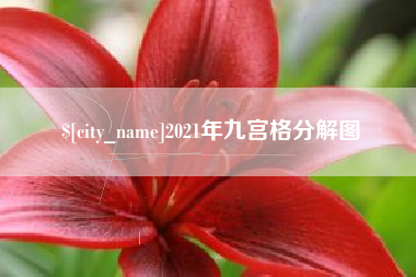 随州2021年九宫格分解图