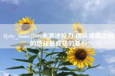 随州5000米滑冰接力-团队成员之间的信任是成功的基石
