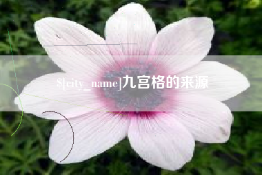 随州九宫格的来源