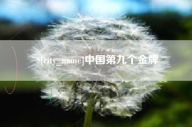 随州中国第九个金牌