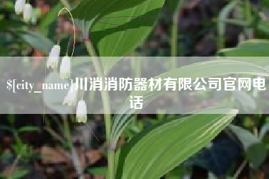 随州川消消防器材有限公司官网电话