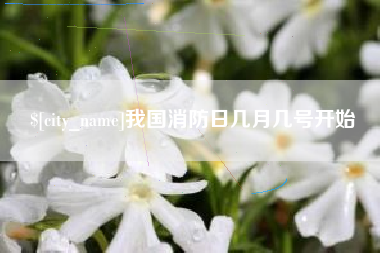 随州我国消防日几月几号开始