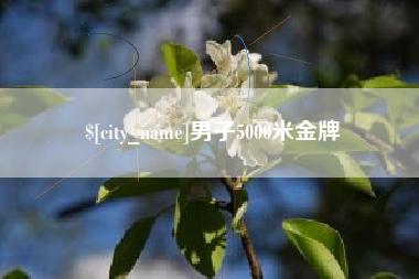 随州男子5000米金牌