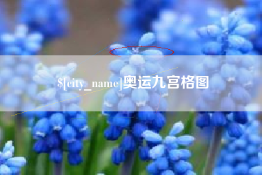 随州奥运九宫格图