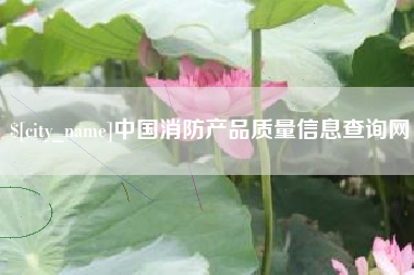 随州中国消防产品质量信息查询网