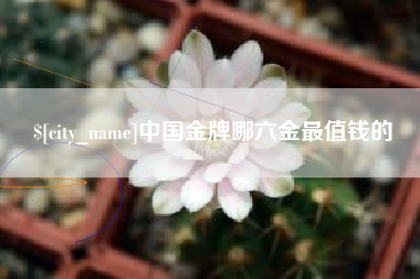 随州中国金牌哪六金最值钱的