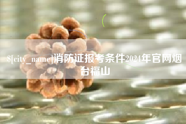 随州消防证报考条件2024年官网烟台福山